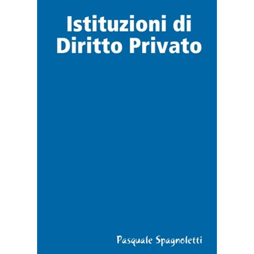Istituzioni di Diritto Privato