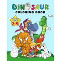 Dinosaur Coloring Book for Kids ages 3-6: Fantastic Dinosaurs to Color with over 100 Unique pages, Great Gift for Boy & Girl
