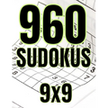 960 Sudokus 9x9: La solución al aburrimiento - Regalo perfecto para los enamorados del juego de SUDOKU.