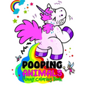 Pooping Animals Funny Coloring Book: Funny Popping Animals Coloring Book for Kids and Animal lovers - Popping Animals Book Activity Book for Kids