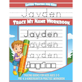 Letter Tracing for Kids Jayden Trace my Name Workbook: Tracing Books for Kids ages 3 - 5 Pre-K & Kindergarten Practice Workbook