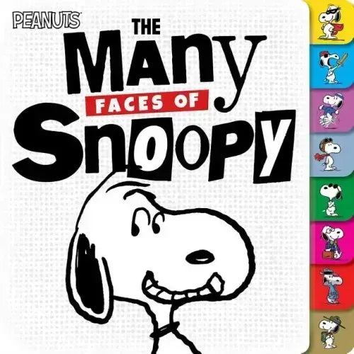 The Many Faces of Snoopy - Board Book