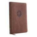 Kjv, Thinline Bible Youth Edition, Leathersoft, Brown, Red Letter Edition, Comfort Print