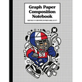 Graph Paper Composition Notebook Quad Rule 5x5 Grid Paper - 150 Sheets (Large, 8.5 x 11"): Hockey Kid France