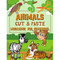 Animals Cut & Paste Workbook for Preschool: Scissor Skills Activity Book for Kids Ages 3-5