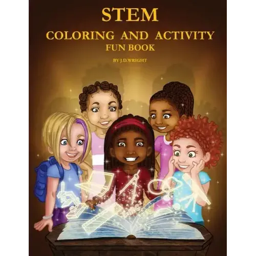 Stem Coloring and Activity Fun Book