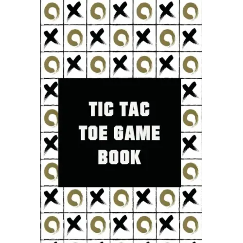 Tic-Tac-Toe Game Book (1000 Games)