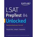 LSAT PrepTest 84 Unlocked: Exclusive Data + Analysis + Explanations