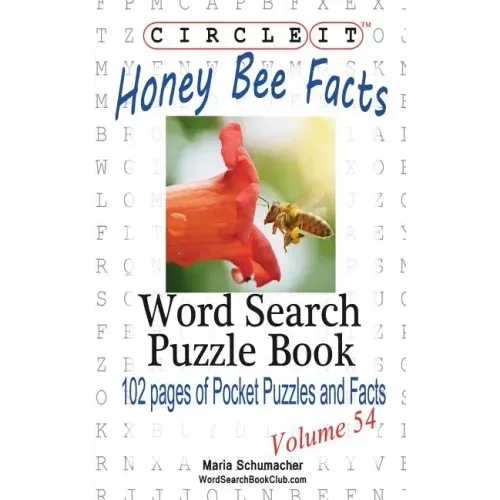 Circle It, Honey Bee Facts, Word Search, Puzzle Book