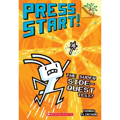 The Super Side-Quest Test!: A Branches Book (Press Start! #6): Volume 6