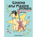 Singing and Playing Animals Coloring Book for Kids: 50 Curious Facts about Animals