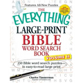 The Everything Large-Print Bible Word Search Book, Volume II: 150 Bible Word Search Puzzles in Easy-To-Read Large Print