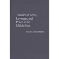 Transfer of Arms, Leverage, and Peace in the Middle East