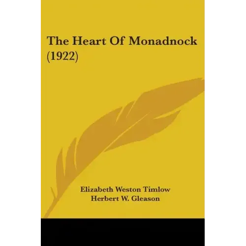 The Heart Of Monadnock (1922)