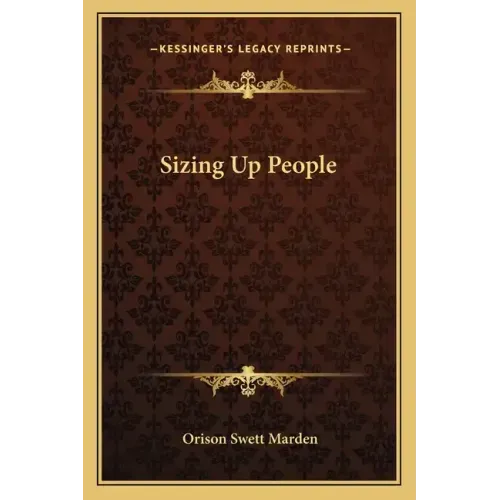Sizing Up People