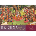 Krishna Art Postcard Book