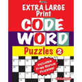 EXTRA LARGE Print CODEWORD Puzzles; Vol.2