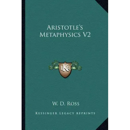 Aristotle's Metaphysics V2