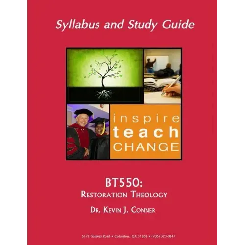 Bt550: Restoration Theology