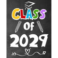 Class of 2029: Funny Back To School notebook, Gift For Girls and Boys,109 College Ruled Line Paper, Cute School Notebook, School Composition Notebooks