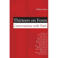 Thirteen on Form: Conversations with Poets