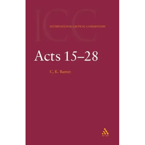 Acts: Volume 2: 15-28