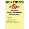 Stop Typing!: Write Better with Speech Recognition Speech-To-Text Software!