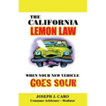 The California Lemon Law: When Your New Vehicle Goes Sour