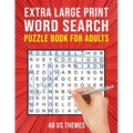Extra Large Print Word Search Book for Adults: 48 US Themed Wordsearch Puzzles for Seniors or Visually Impaired