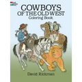 Cowboys of the Old West Coloring Book