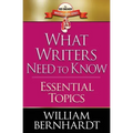 What Writers Need to Know: Essential Topics