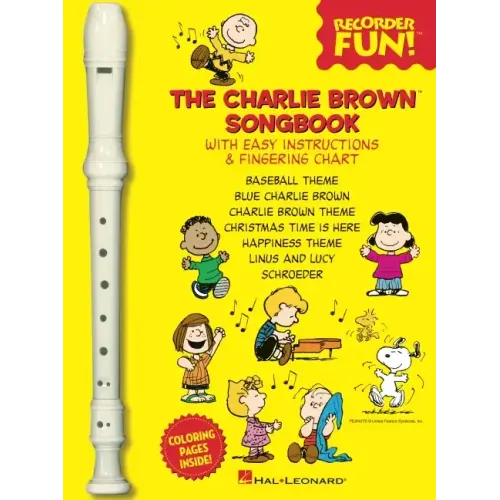 The Charlie Brown(tm) Songbook - Recorder Fun!: Book/Recorder Pack