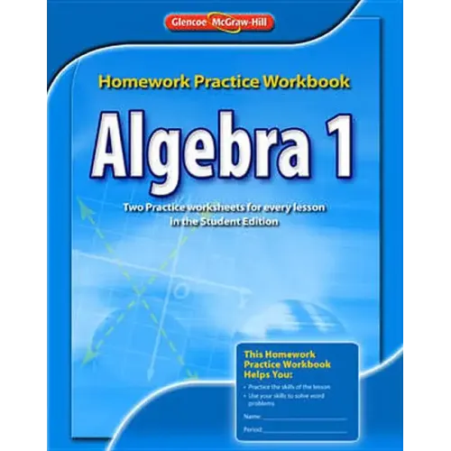 Algebra 1 Homework Practice Workbook