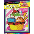 Dessert Lovers Mosaics Hexagon Coloring Books 2: Color by Number for Adults Stress Relieving Design