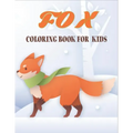 Fox Coloring Book For Kids: 50 Easy And Funny Fox Coloring Pages