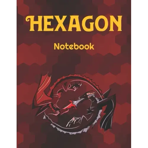 Hexagon Notebook: Hexagonal Graph Paper Notepad