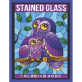 Stained Glass Coloring Book: An Adult Coloring Book Featuring Beautiful Stained Glass Flowers, Animals and Garden Designs for Stress Relief and Rel