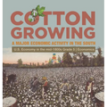 Cotton Growing: A Major Economic Activity in the South U.S. Economy in the mid-1800s Grade 5 Economics