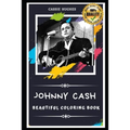 Johnny Cash Beautiful Coloring Book: Stress Relieving Adult Coloring Book for All Ages
