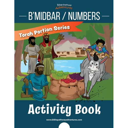 B'midbar / Numbers Activity Book: Torah Portions for Kids