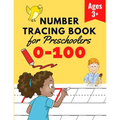 Number Tracing Book for Preschoolers: Number Practice Workbook To Learn The Numbers From 0 To 100 - Math Activity Book for Pre K, Kindergarten and Kid