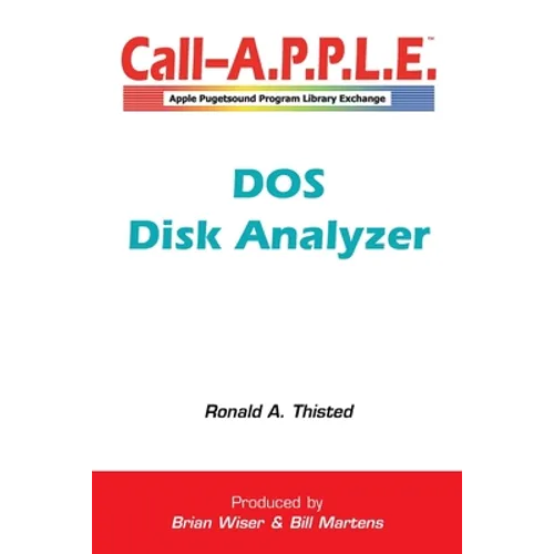 DOS Disk Analyzer