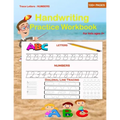 Trace Letters: Numbers Handwriting Practice workbook for kids: Writing workbook for preschoolers with sight words for pre-kindergarte