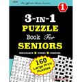 3-IN-1 PUZZLE Book For SENIORS [Word Search, Sudoku and Codeword] For Effective Brain Exercise!