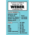 Floyd Clymer's Book of the Weber Carburetor