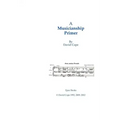 A Musicianship Primer