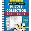 Brain Games - 2 Books in 1 - Puzzle Collection