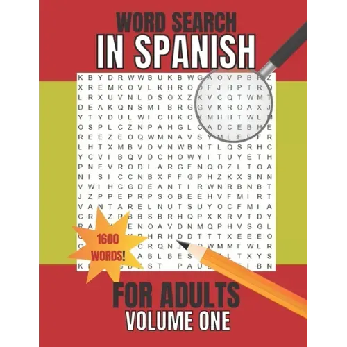 Word Search in Spanish for Adults: SOPA De LETRAS En Español