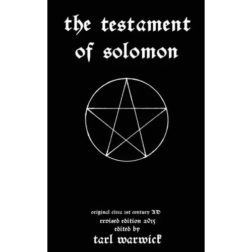 The Testament Of Solomon