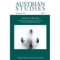 Austrian Studies Vol. 29: Uncanny Valleys: Austrian Literature and Film in the New Millennium